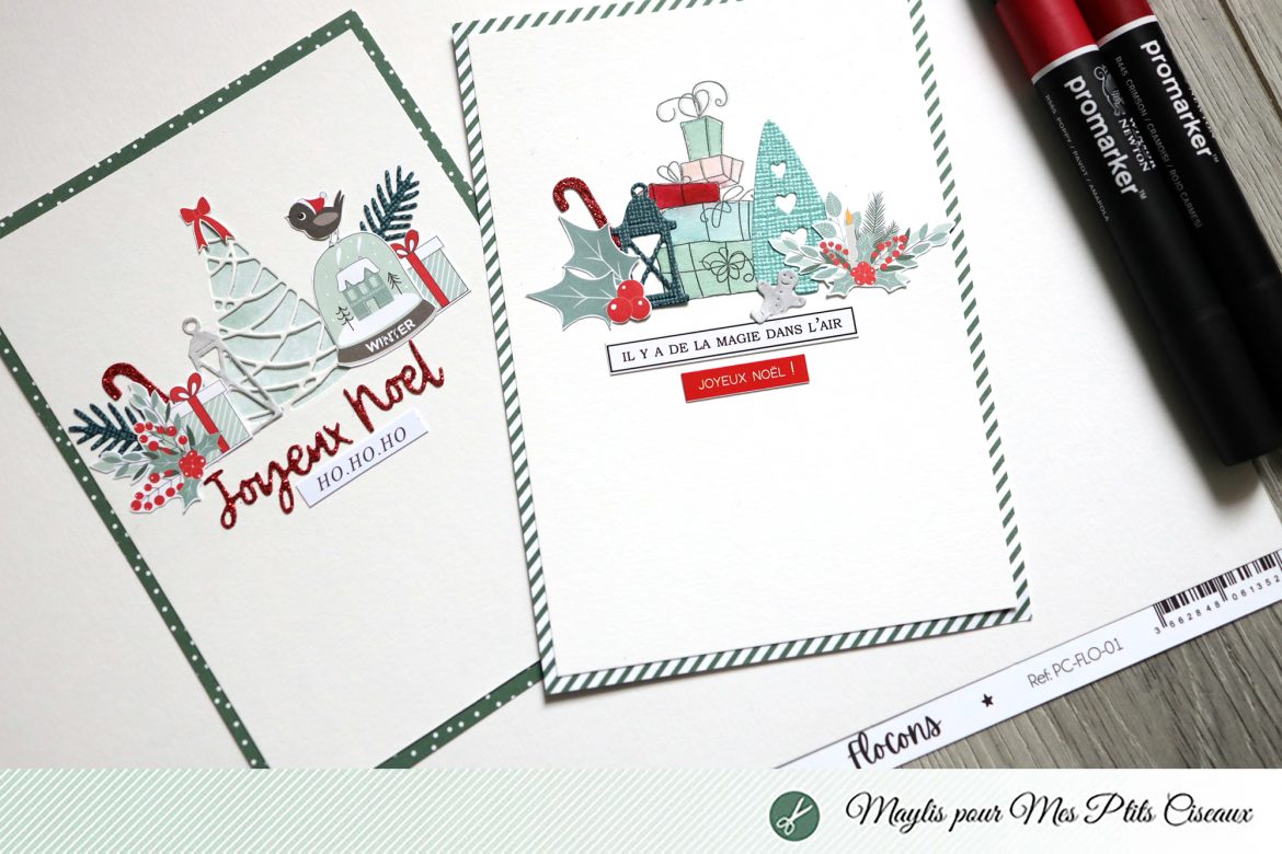 Cartes « Joyeux Noël » Maylis pour Mes ptits ciseaux Cartes "Joyeux Noël" Maylis pour Mes ptits ciseaux