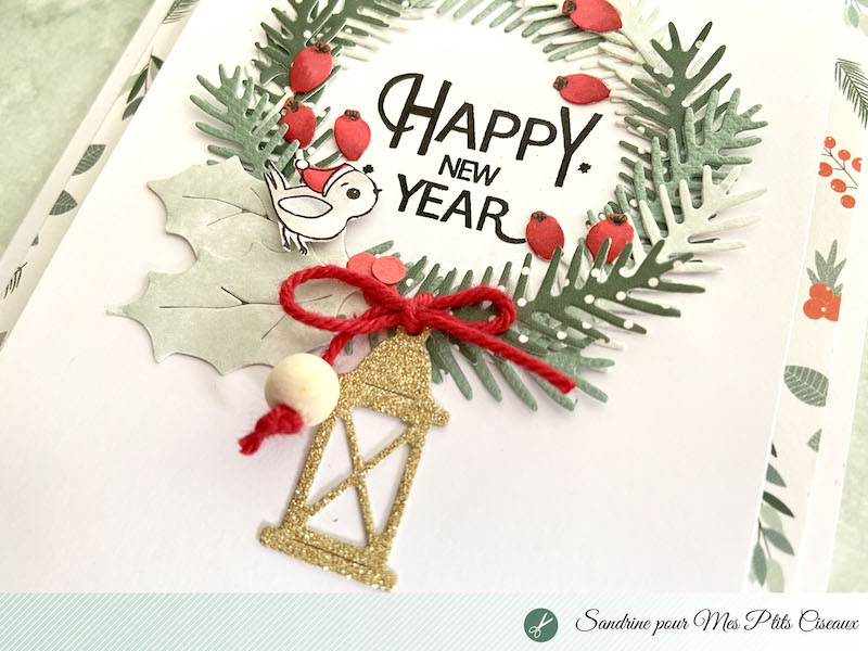 Carte Happy New year Mes ptits Ciseaux