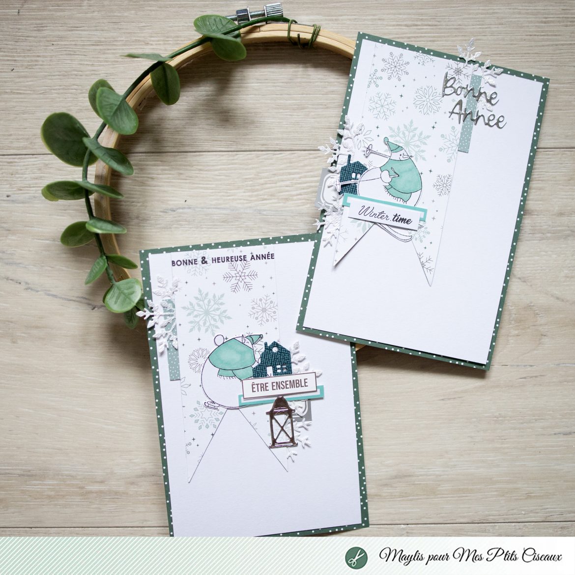 Carte de vœux Maylis Mes Ptits Ciseaux Collection Flocons Carte de vœux Maylis Mes Ptits Ciseaux Collection Flocons