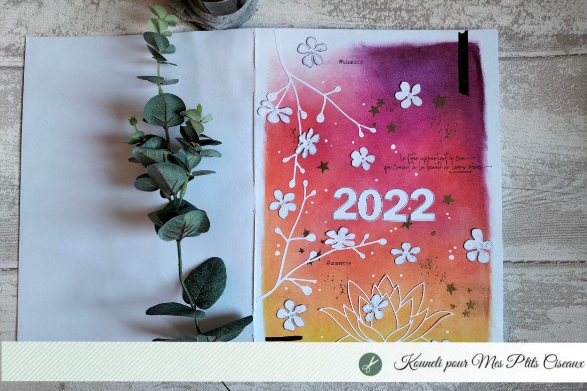 Kouneli Art Journal Mes ptits Ciseaux collection Harmonie Kouneli Art Journal Mes ptits Ciseaux collection Harmonie