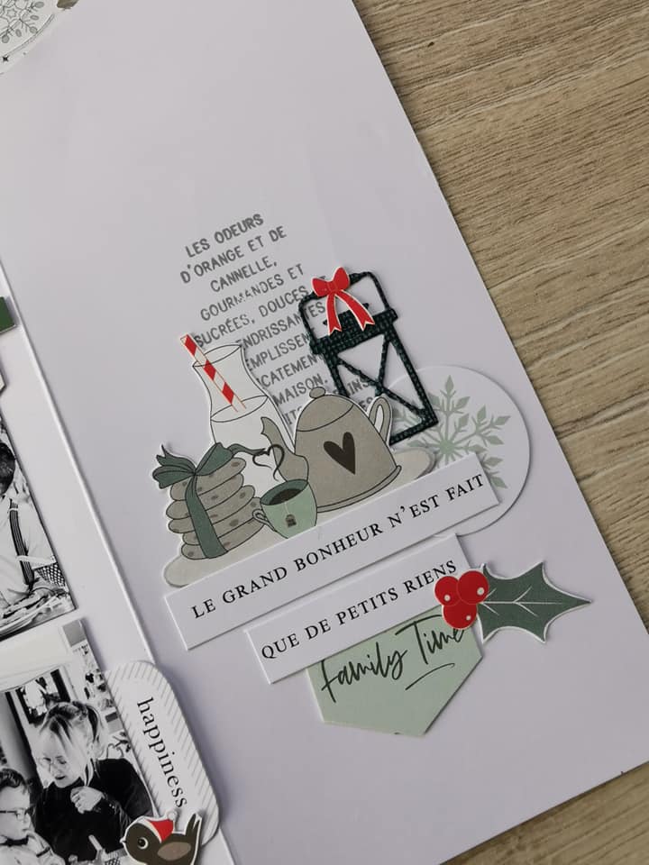 Pas à Pas album winter wonderland Maylis Mes Ptits Ciseaux